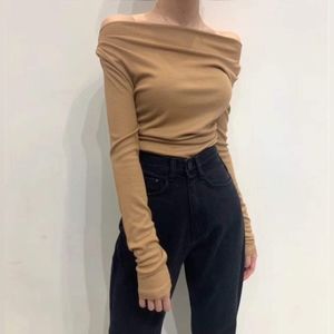 NEW Ribbed Off The Shoulder Top